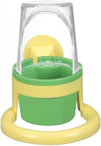 JW Pet Company Clean Cup Feeder and Water Cup Bird Accessory, Small, Colors may vary