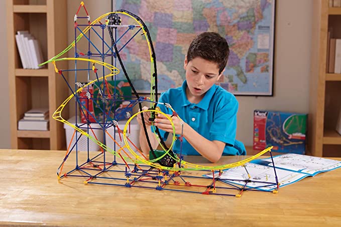 K’NEX Education ‒ STEM Explorations: Roller Coaster Building Set – 546 Pieces – Ages 8+ Construction Education Toy