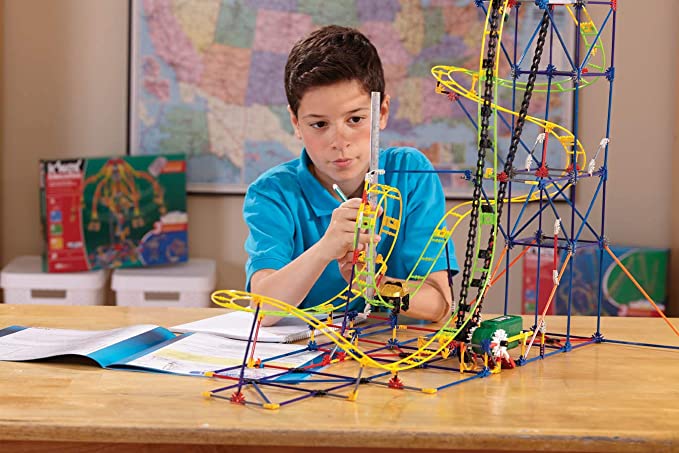 K’NEX Education ‒ STEM Explorations: Roller Coaster Building Set – 546 Pieces – Ages 8+ Construction Education Toy